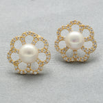 Thumbnail for J Pearls Wyra Pearl Earrings - Distacart