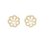 Thumbnail for J Pearls Wyra Pearl Earrings - Distacart