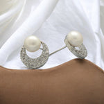 Thumbnail for J Pearls Iraja Pearl Earrings - Distacart