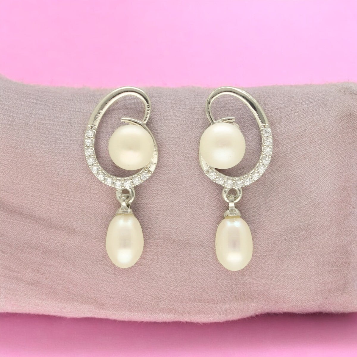 J Pearls Faneel Pearl Earrings - Distacart
