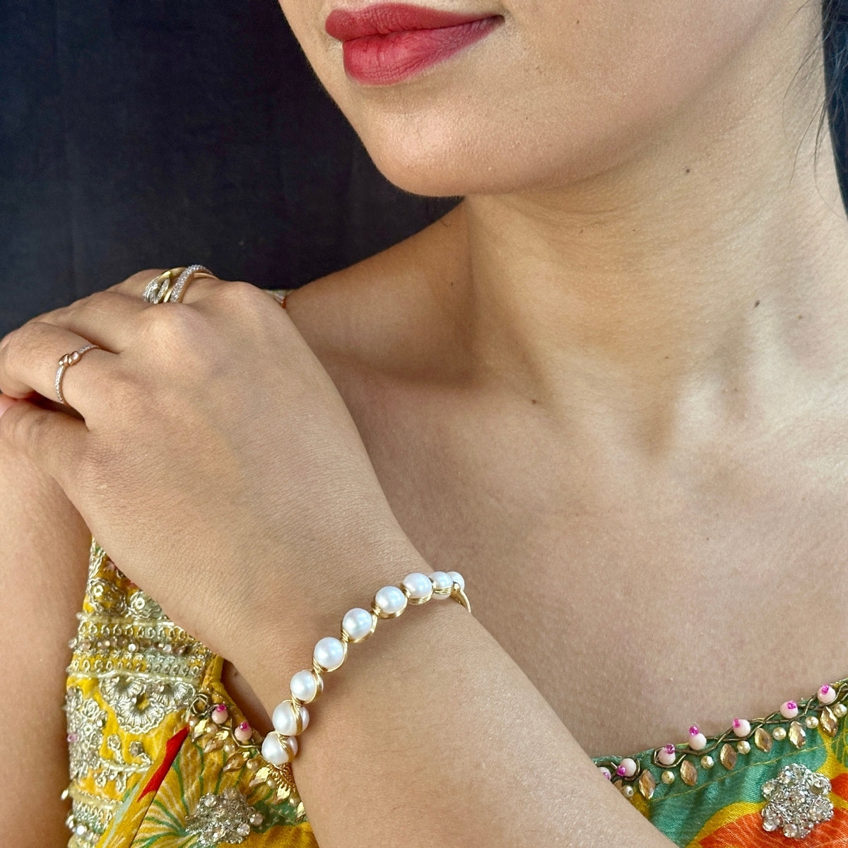 J Pearls Valerie Pearl Bracelet - Distacart