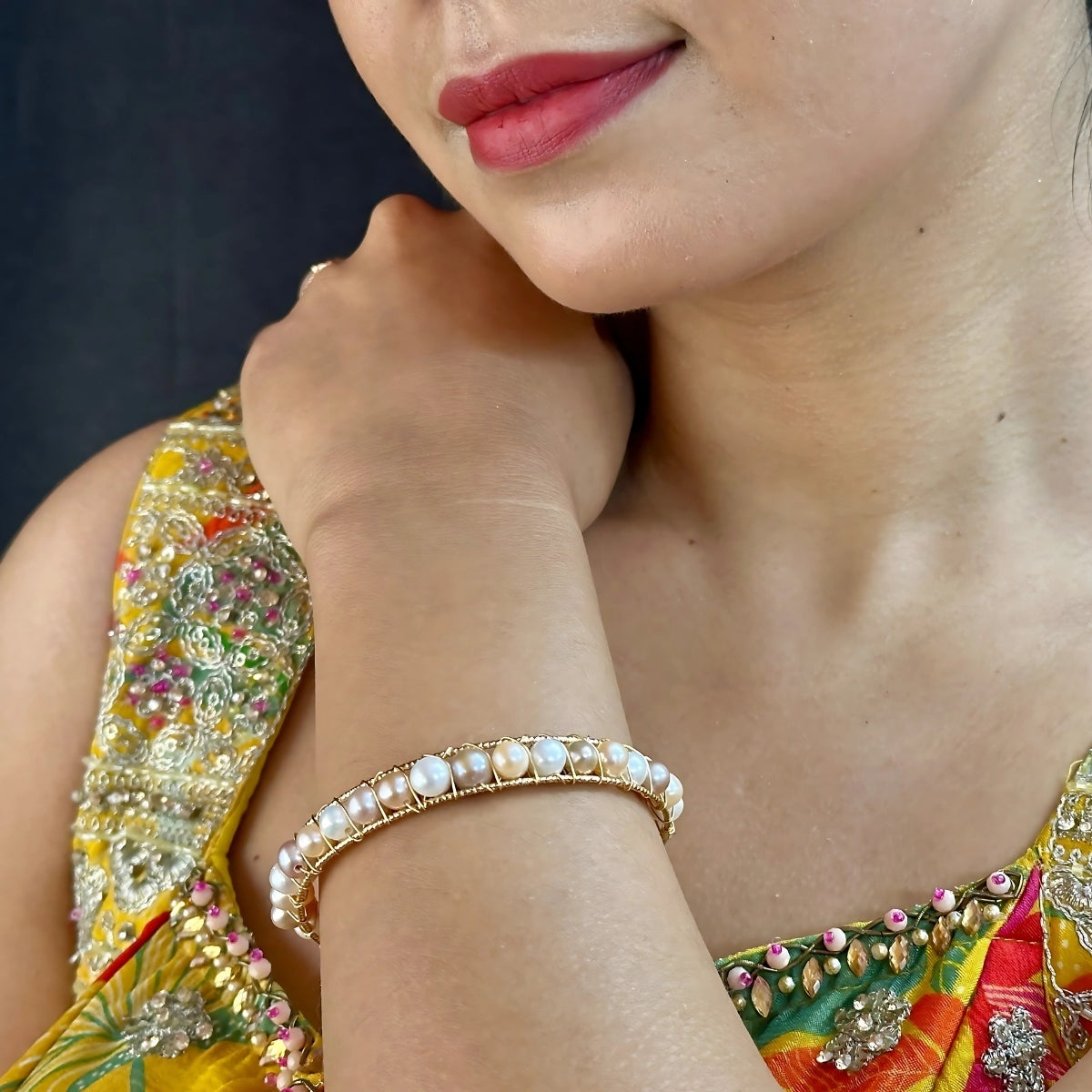 J Pearls Percy Pearl Bracelet - Distacart