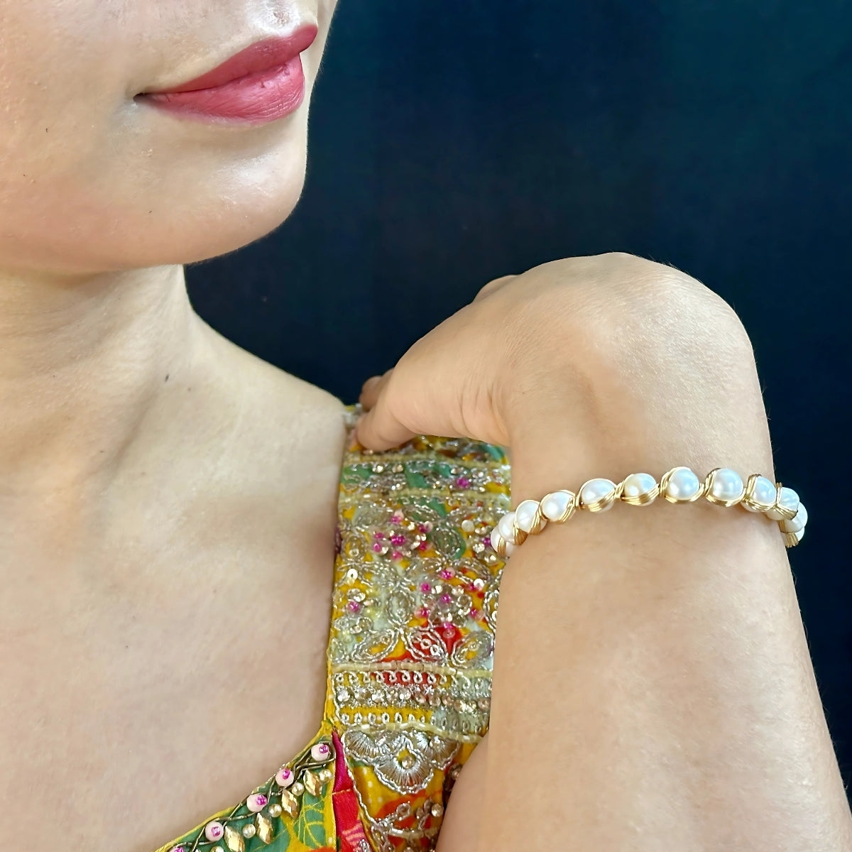 J Pearls Ipsit Pearl Bracelet - Distacart