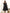 Lorenvalley Fashion Women Pure Soft Faux Georgette Laheriya Print Fully Flair Anarkali Kurta Pant With Dupatta Set - Black - Distacart
