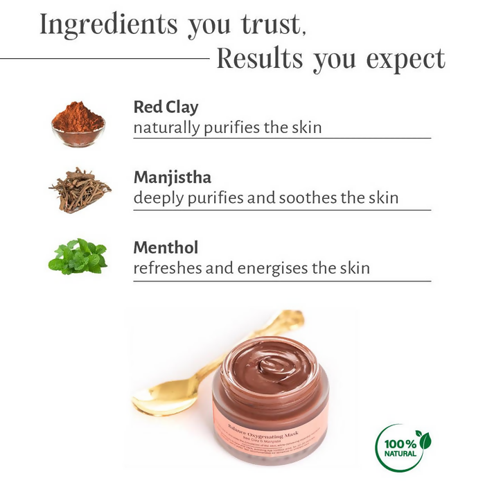 Shankara by Sri Sri Tattva Balance Oxygenating Mask - Distacart