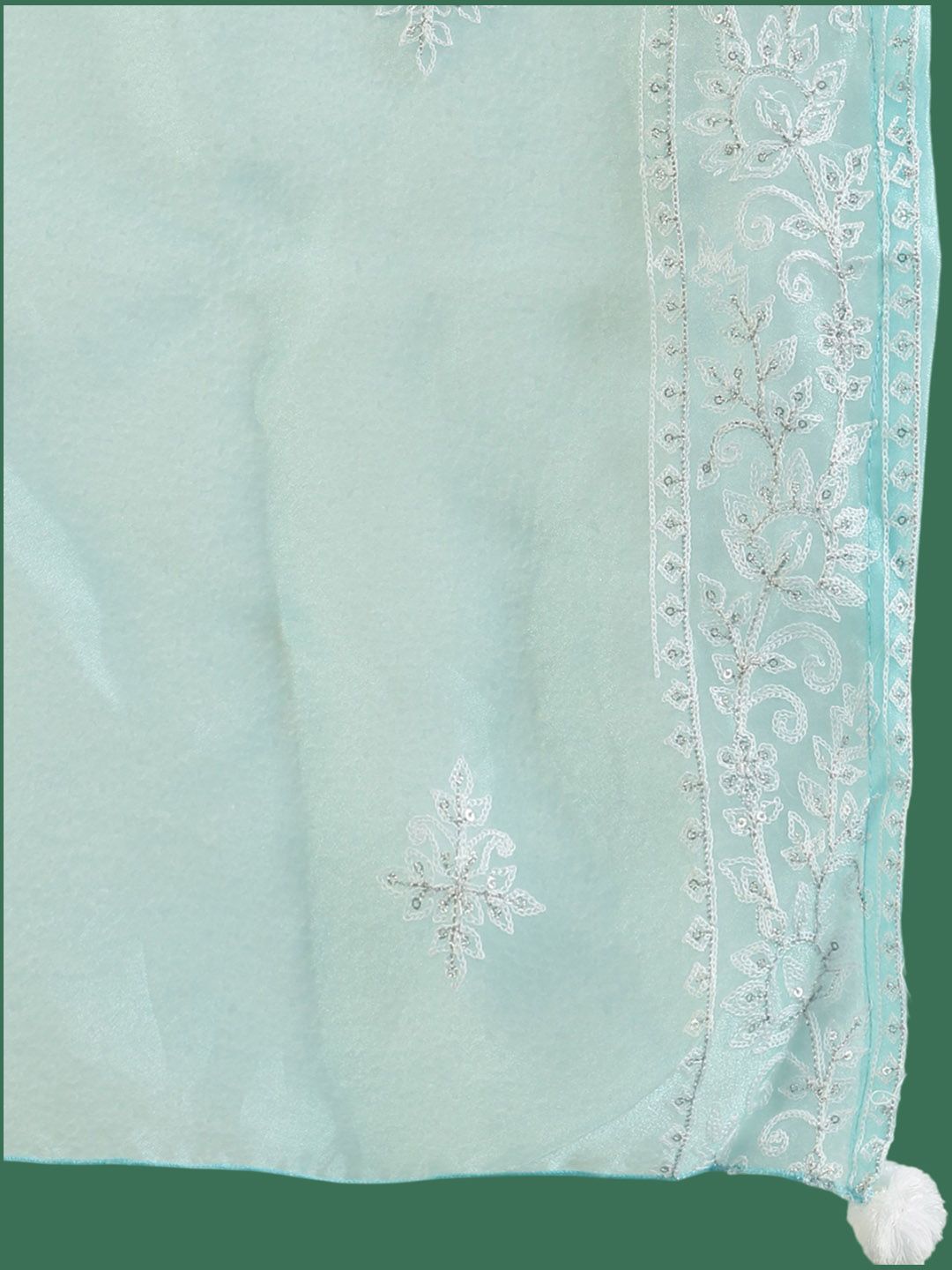 Sangria Embroidered Kurta & Sharara With Dupatta Kurta Sets