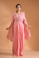 Thumbnail for Morchari Co Ord Set With Dupatta Hand Embroidery - Green