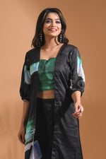 Thumbnail for Morchari Palazzo Set Hand Embroidery - Multi