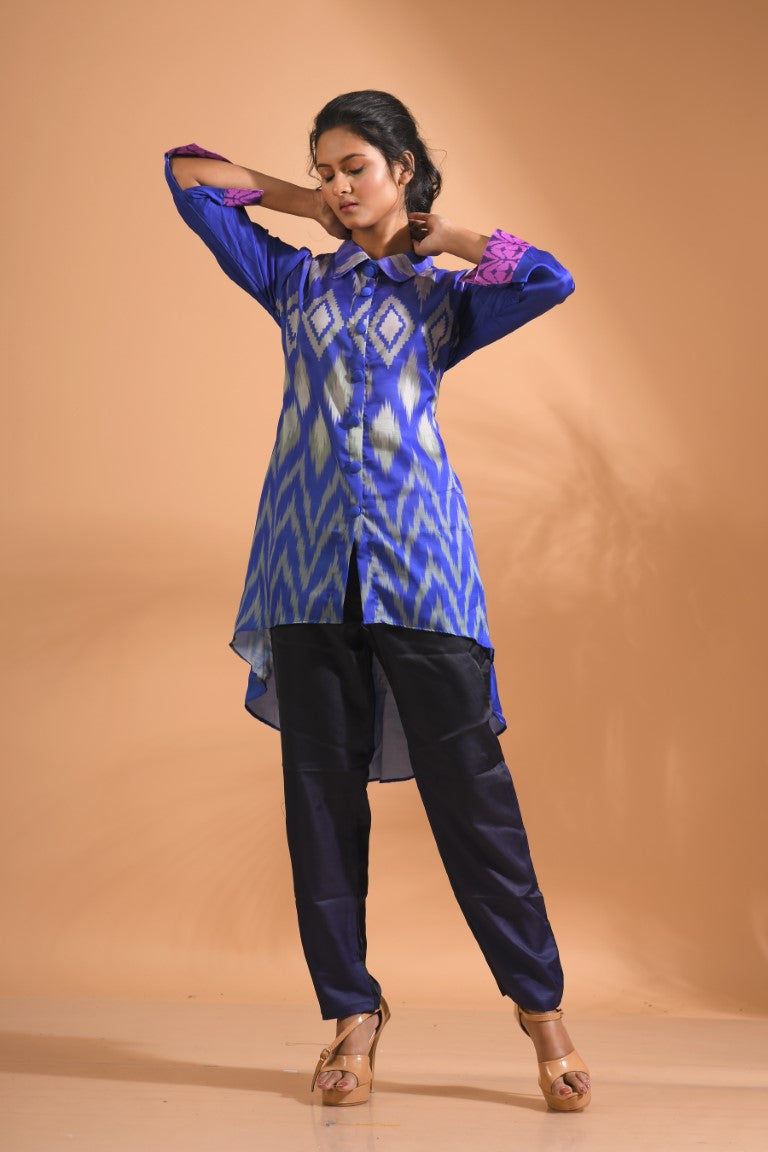 Morchari Co Ord Set With Hand Embroidery - Multi