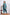 Morchari Crop Top With Jacket With Hand Embroidery - Blue