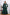 Morchari Long Jacket With Skirt & Hand Embroidery - Green