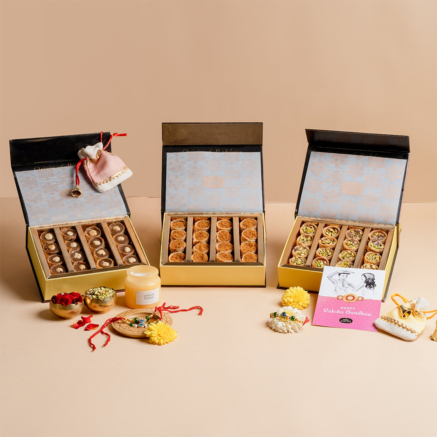 Classic Gourmet Baklava Chocolate Nest Gift Box