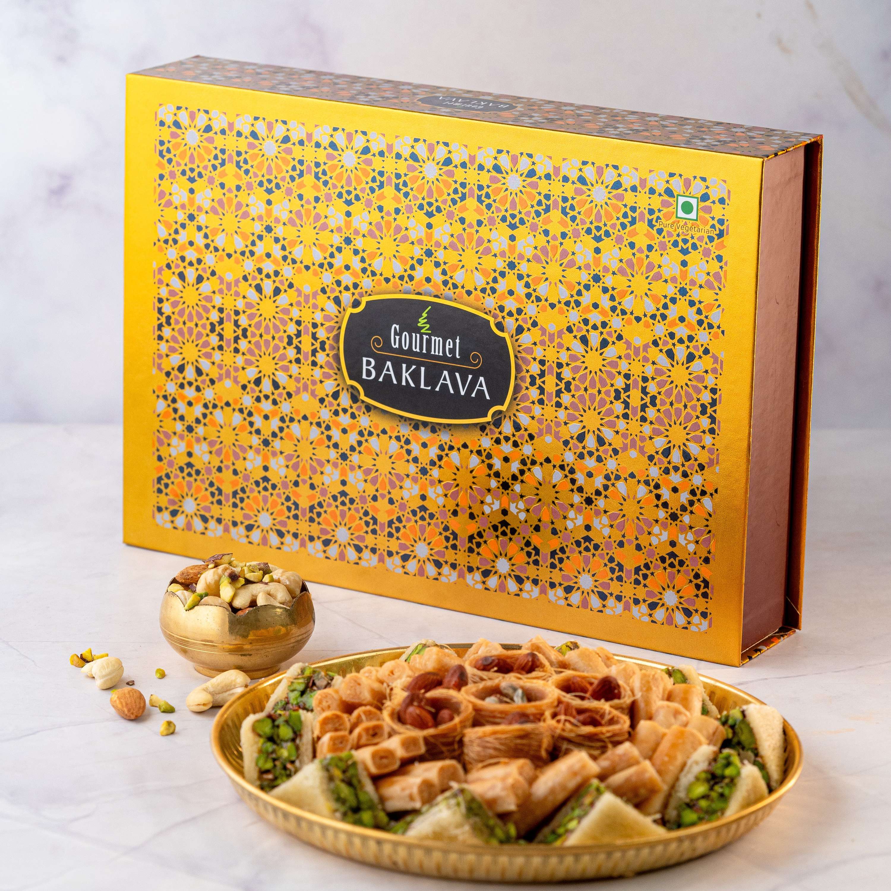 Gourmet Baklava Treasure Connoisseur Gift Box