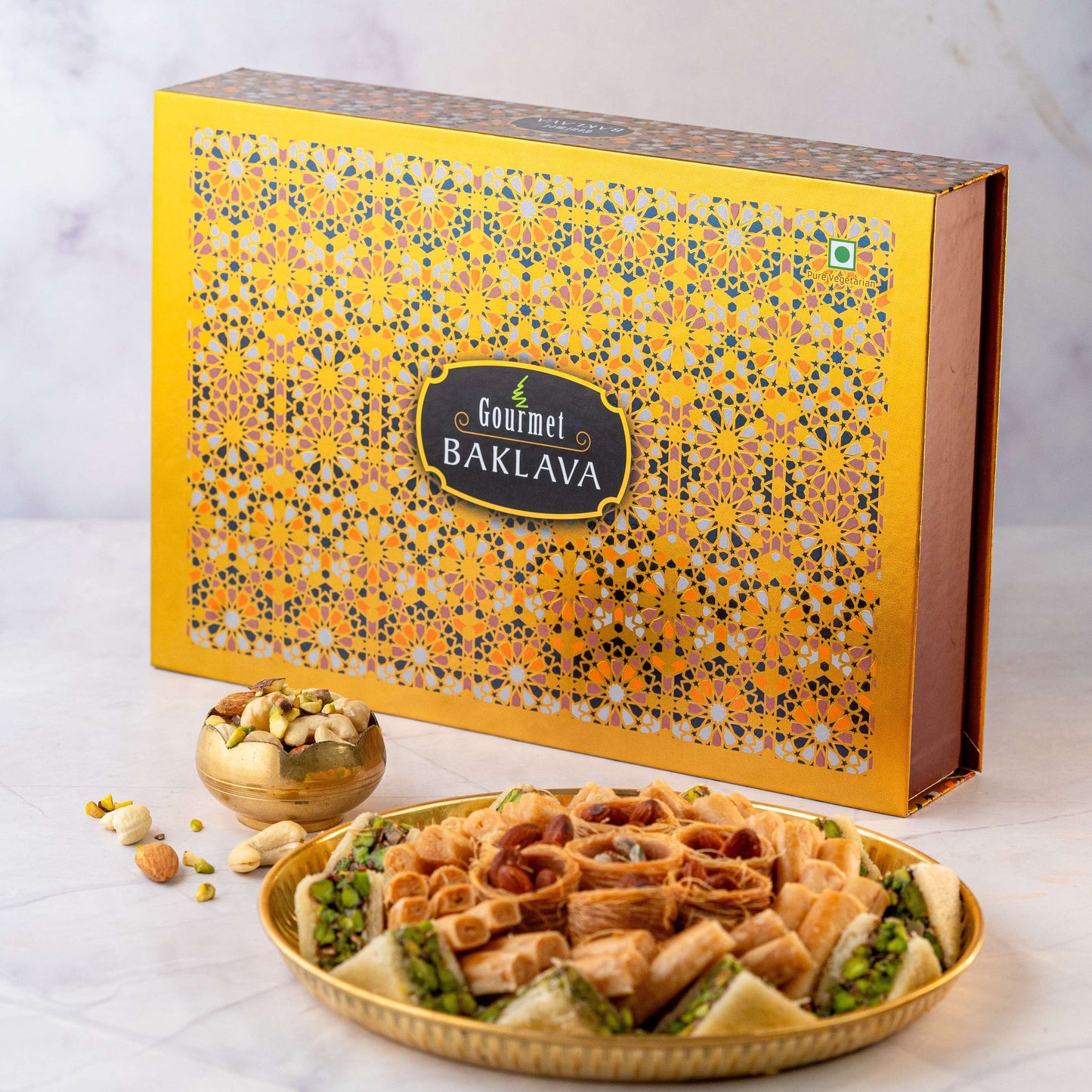 Gourmet Baklava Treasure Connoisseur Gift Box - Distacart