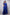 Morchari Organza Saree With Plain Blouse - Navy Blue