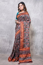 Thumbnail for Morchari Pure Opara Saree Digital Print - Multicolour - Distacart