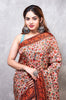 Morchari Pure Russian Silk Saree Digital Print - Multicolour - Distacart