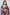 Morchari Pure Dola Silk Saree Digital Print - Multicolour