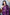 Morchari Chiffon Saree (Tie & Dye) - Purple
