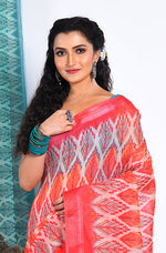 Thumbnail for Morchari Semi Digital Print Saree - Multicolour - Distacart