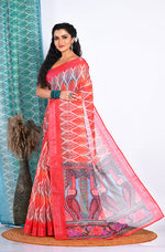 Thumbnail for Morchari Semi Digital Print Saree - Multicolour - Distacart