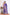 Morchari Pure Russian Silk Saree - Purple