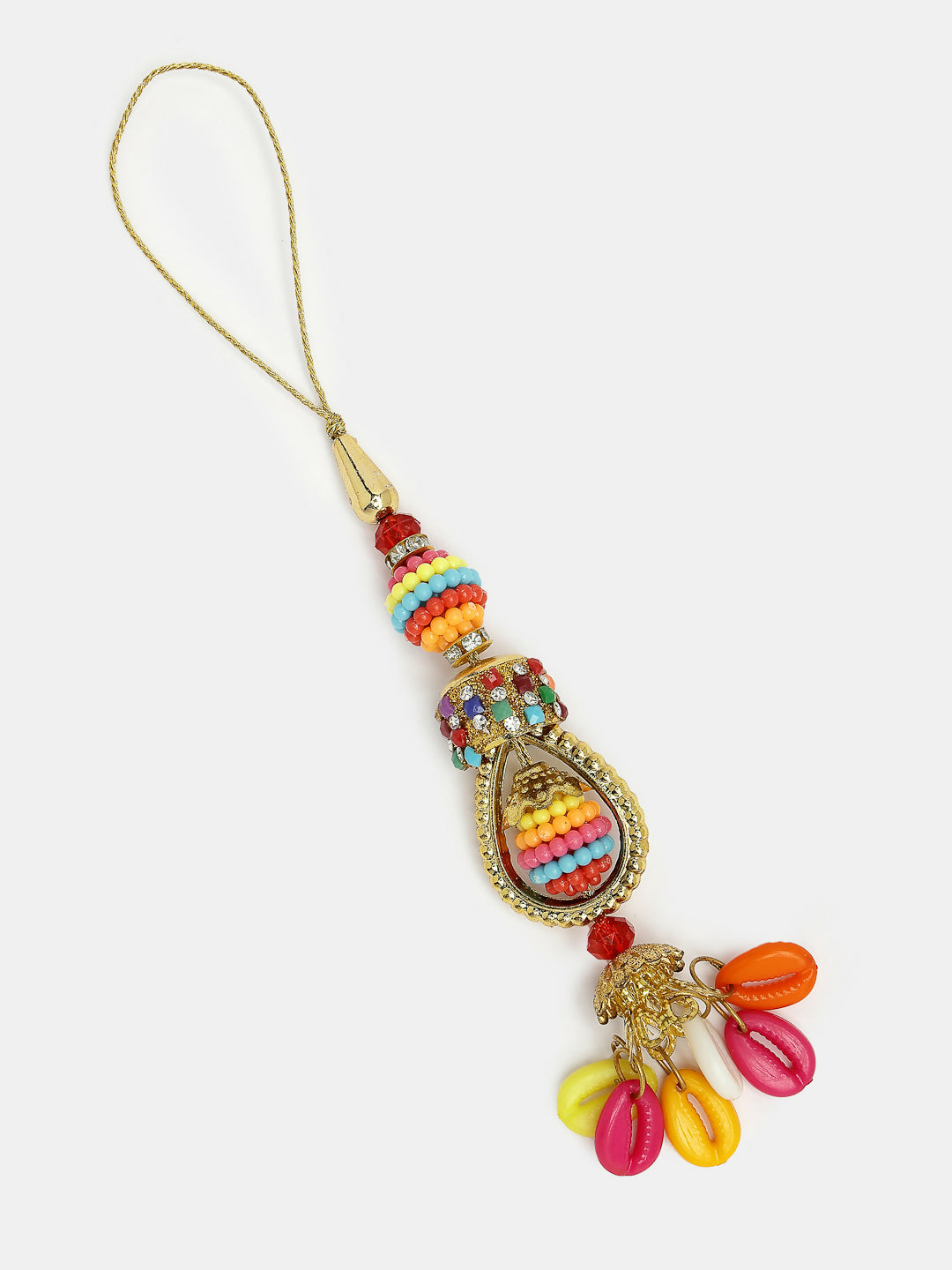 NVR Women & Men Set of 2 Multicolor Artificial beads Bhaiya Bhabhi Rakhi With Roli Chawal & Chocolate - Distacart