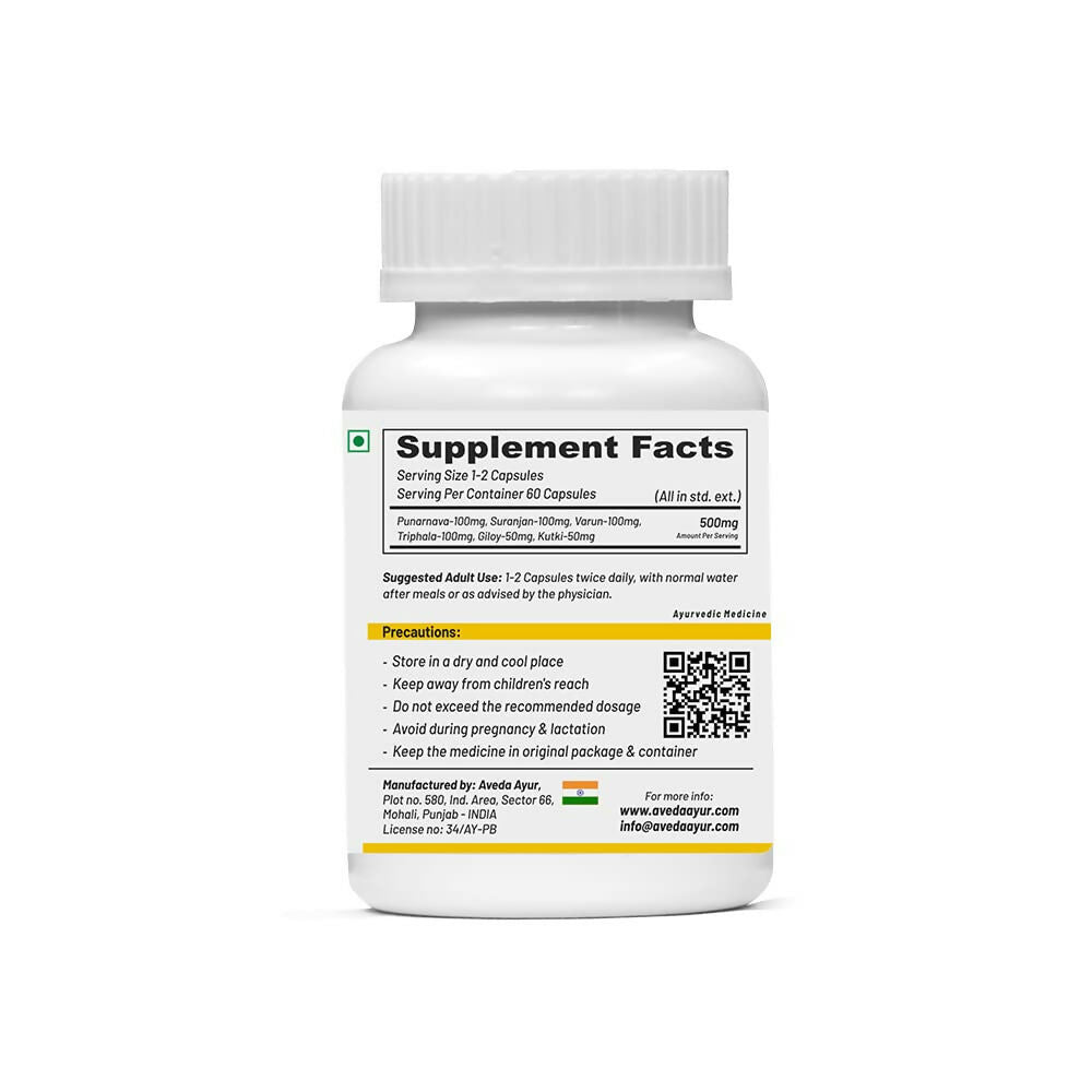 Life Aveda Uri- Cleanse Capsules - Distacart