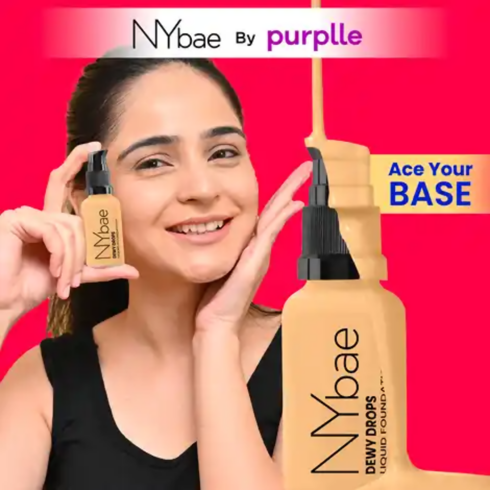 NY Bae Dewy Drops Foundation - Mocha 06 - Distacart