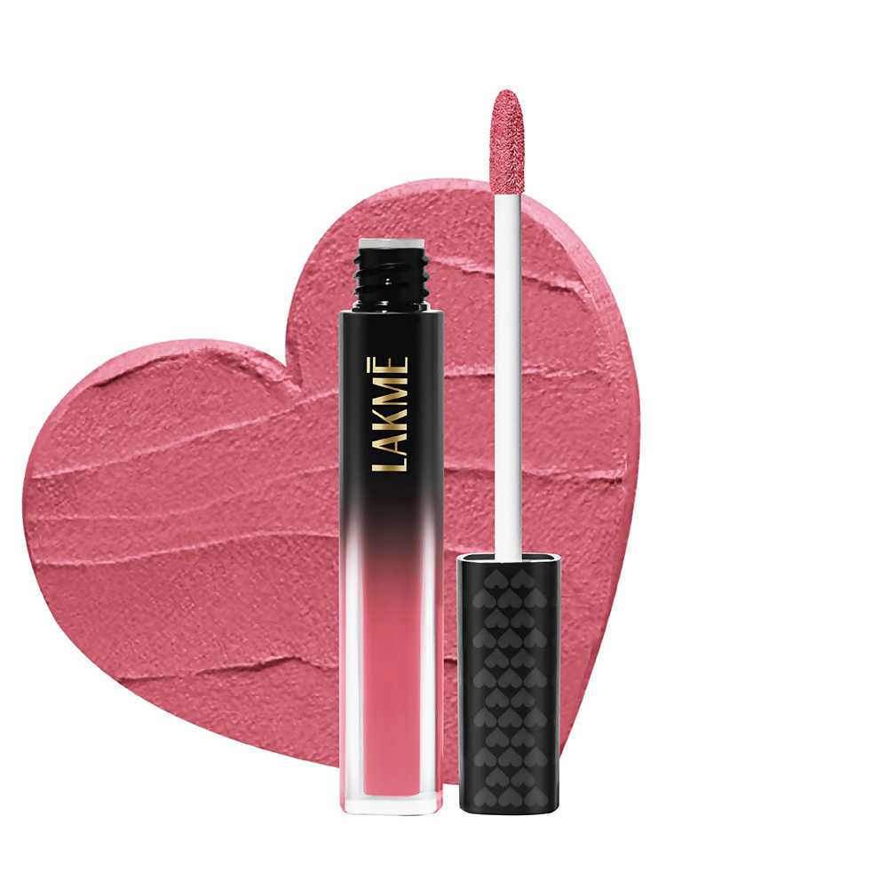 Lakme Xtraordin-Airy Velvet Matte Lip Mousse - First Crush Pink - Distacart