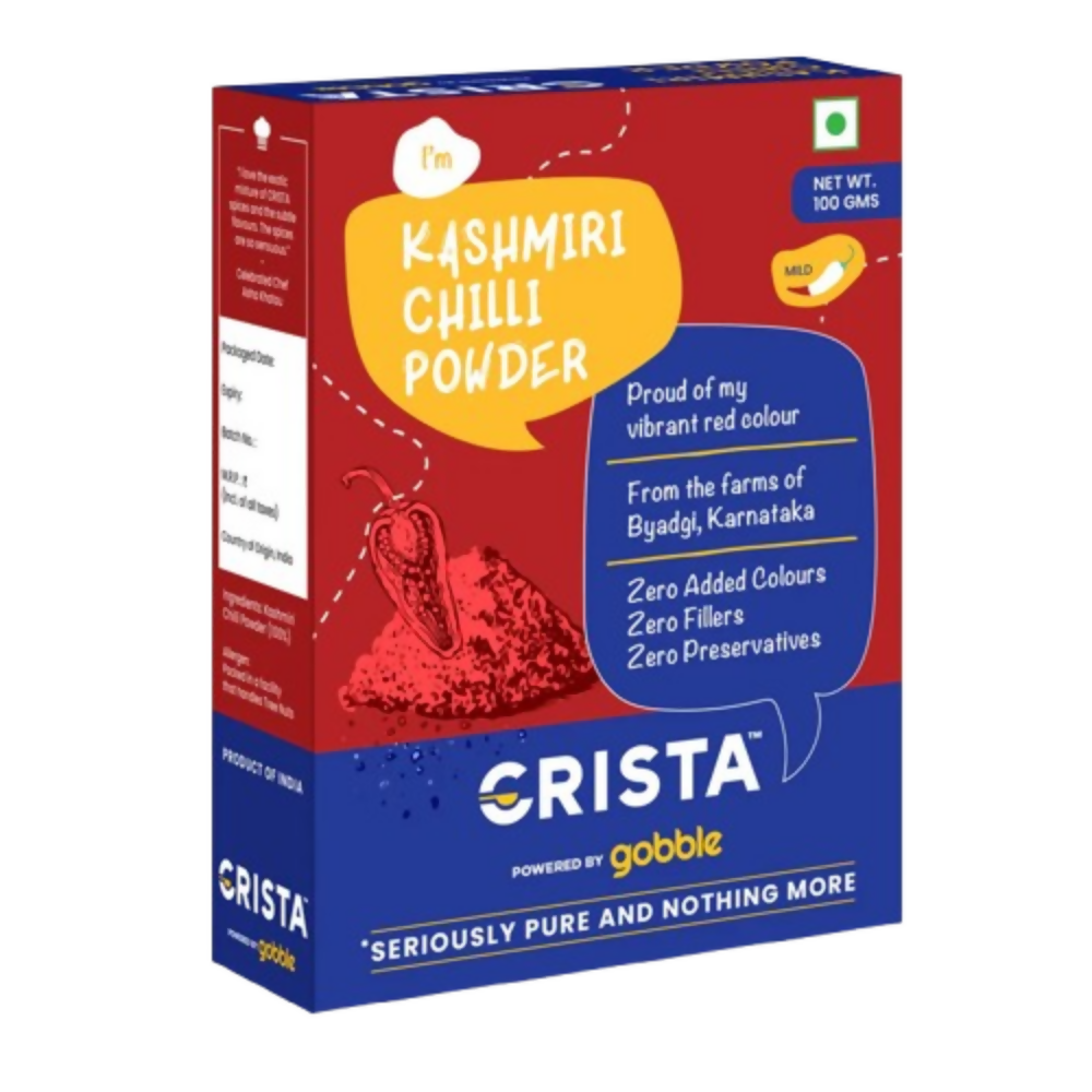 Crista Spices Kashmiri Chilli Powder - Distacart