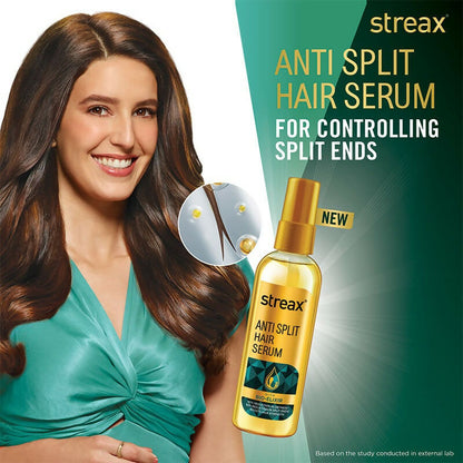 Streax Anti Split Hair Serum With Bio-Elixir - Distacart