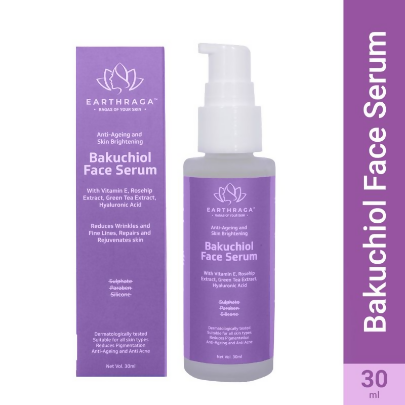 Earthraga Bakuchiol Face Serum - Distacart