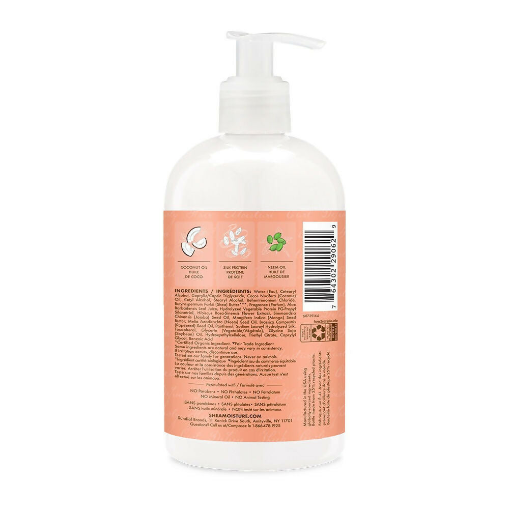 Shea Moisture Coconut & Hibiscus Curl & Shine Conditioner - Distacart