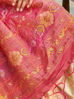 Thumbnail for Astita Cream Soft Silk Saree
