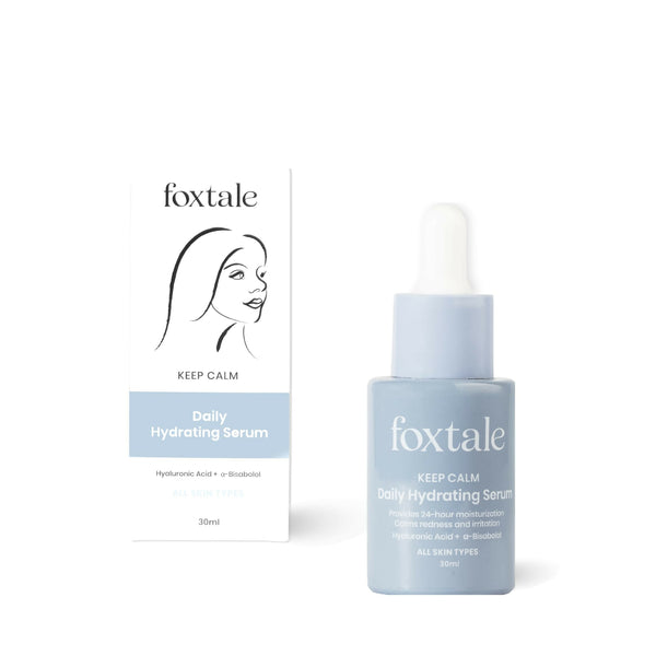 Foxtale Daily Hydrating Serum With Hyaluronic Acid - For Plump & Glowing Skin - Distacart