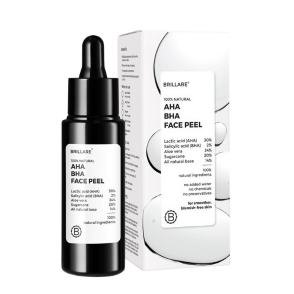 Brillare AHA BHA Exfoliating Face Peeling Solution - Dista