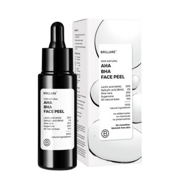 Brillare AHA BHA Exfoliating Face Peeling Solution - Dista
