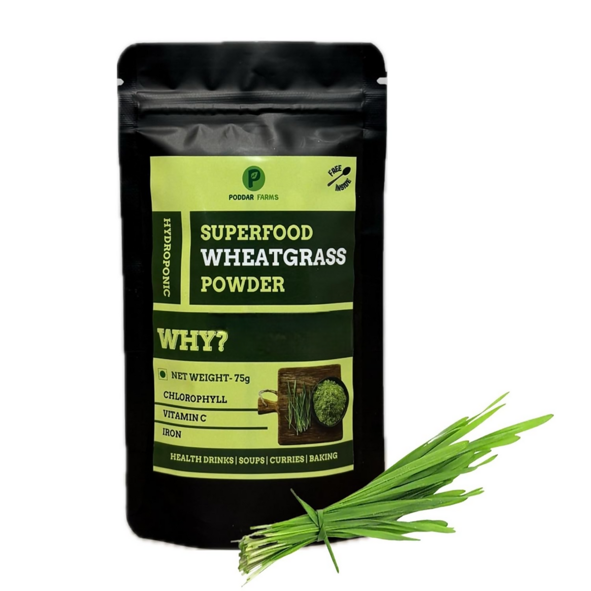 Poddar Farms Premium Wheatgrass Powder - Dista