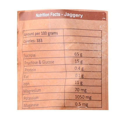 Organic Wellness Jaggery - Distacart