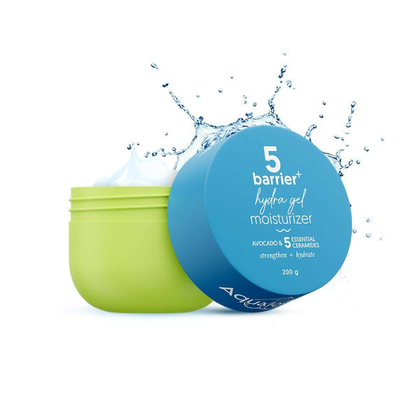 Aqualogica Barrier+ Hydra Gel Moisturizer with 5 Ceramides & Avocado, Non Sticky & Quick Absorbing for Healthy Skin Barrier - Distacart
