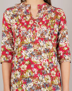 Thumbnail for Jaitra Apparels Women Printed Rayon Straight Kurta (Multicolor)