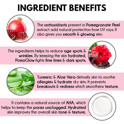 Auli Pomoglow Vitamin C Blast Face Gel - Distacart