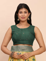 Thumbnail for Astita Linen Cotton Yellow Saree
