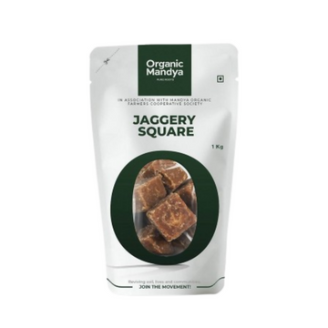 Organic Mandya Jaggery Square - Distacart