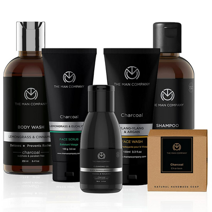 The Man Company Charcoal Grooming Kit - Distacart