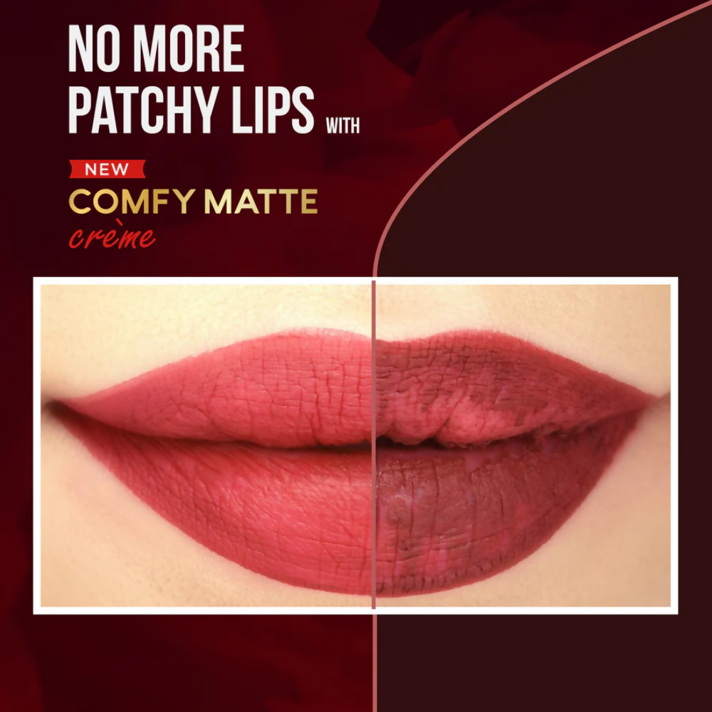 Faces Canada Comfy Matte Creme Lipstick - Make A Wish 20 - Distacart