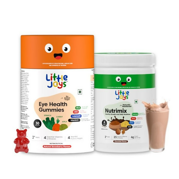 Little Joys Paediatrician Developed Healthy & Tasty For Kids Eye Health ( 2 To 6 Years) - Distacart