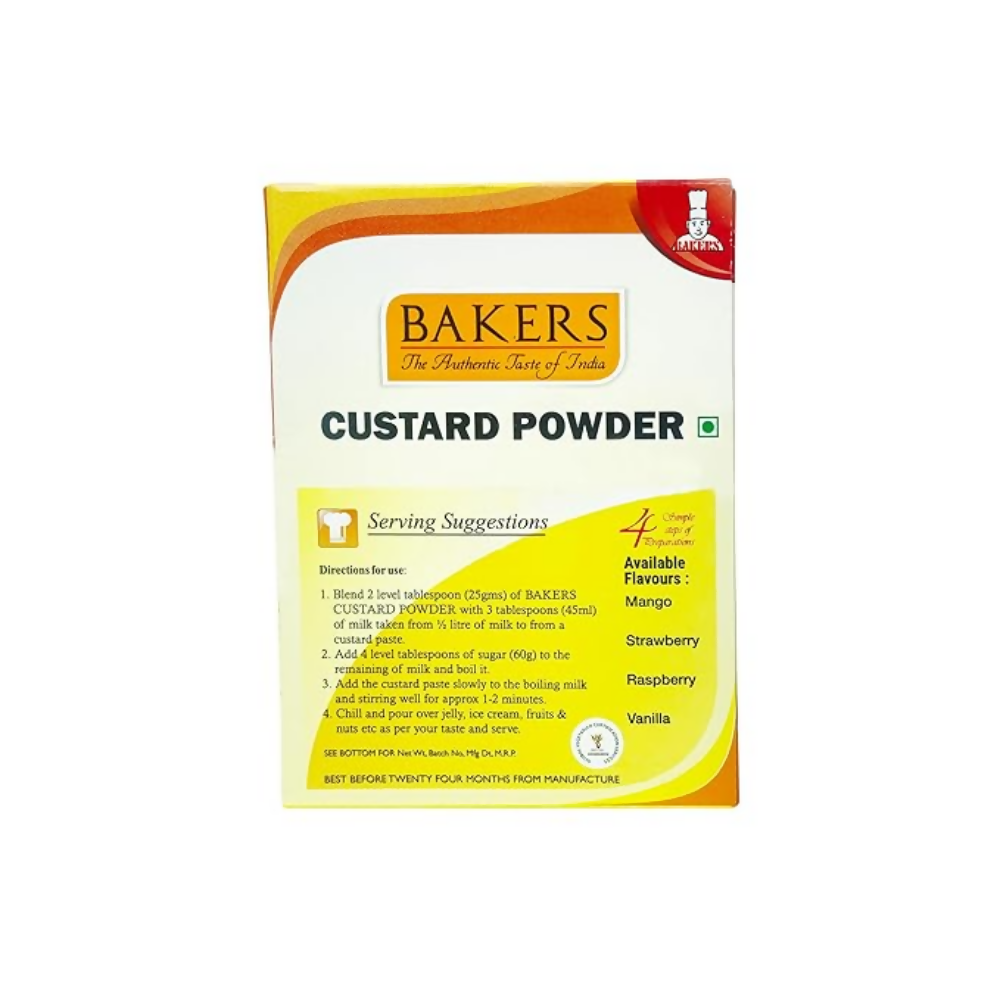 BAKERS Custard Powder - pineapple - Dista