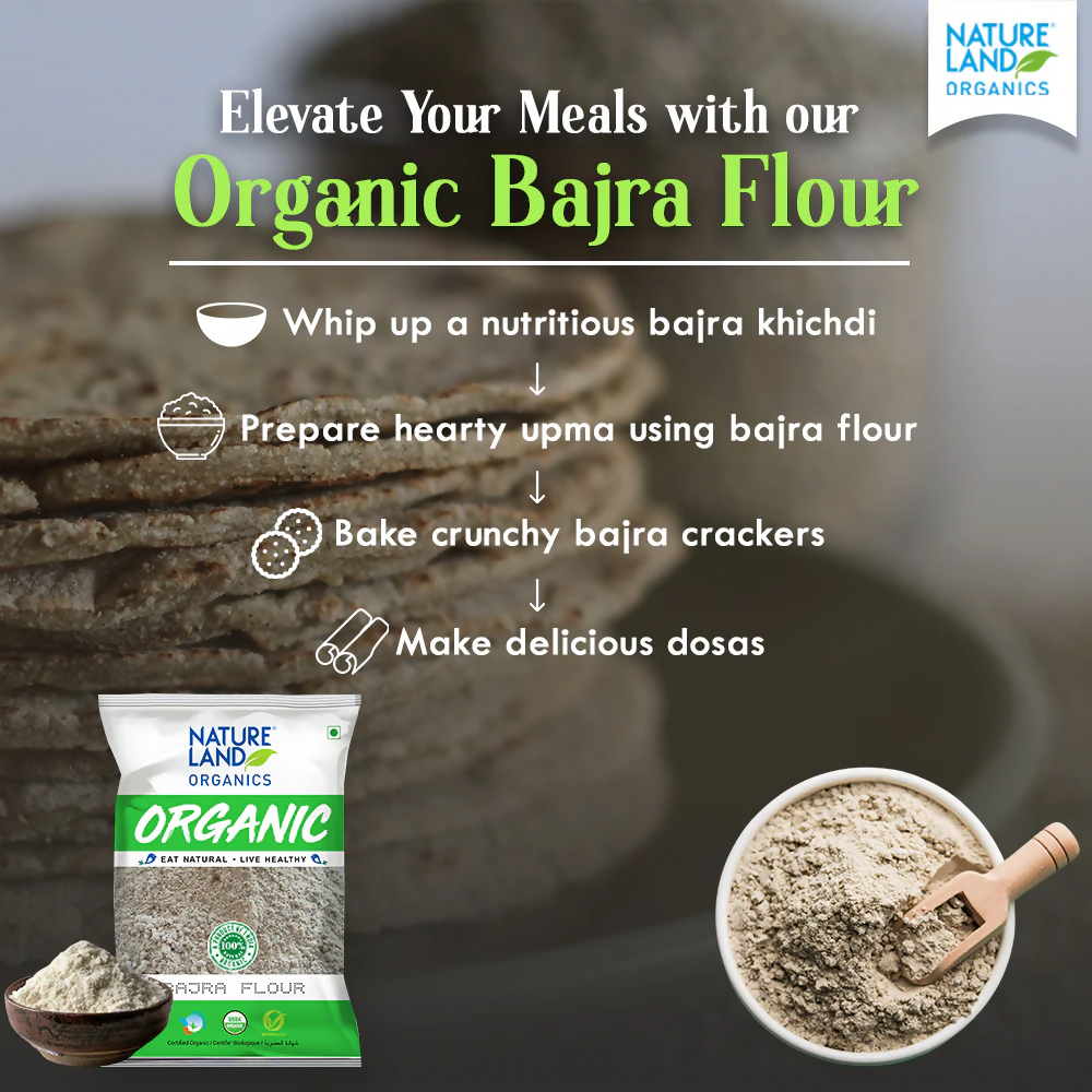 Nature Land Organics Bajra Whole - Distacart